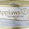 Applaws Natural Wet Cat Food Tuna Fillet with Cheese in Broth