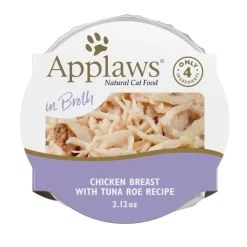 Applaws Natural Wet Chicken Breast with Tuna Roe in Broth