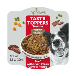 Applaws Taste Toppers Beef and Liver Wet Dog Food Toppers - 3.53 Oz - Case of 6