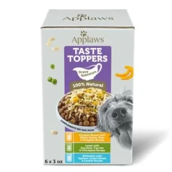 Applaws Taste Toppers in Broth Limited Ingredient Diet Dog Food Toppers - 3 Oz - Case of 6 - 4 Pack
