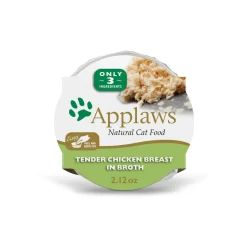 Applaws Tender Chicken Breast in Broth Wet Cat Food Tray - 2.12 Oz - Case of 18