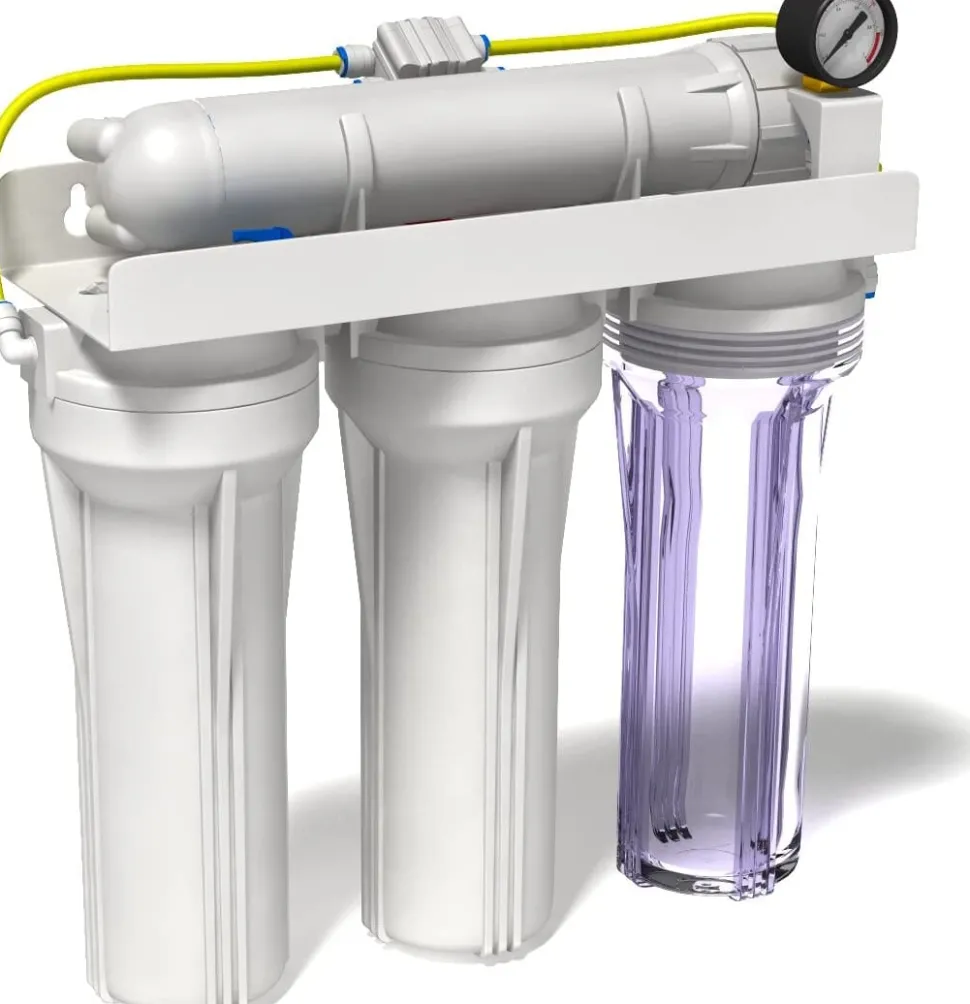 Aquatic Life Classic 4-Stage Ro/Di Unit Aquatics Reverse Osmosis - 100 Gpd