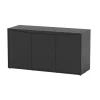 Aquatlantis Volga 450 Cabinet - Black High Gloss - 60" x 20"