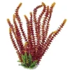Aquatop Cabomba-Like Weighted Plastic Aquarium Plant - Red/Yellow - 20 In