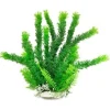 Aquatop Cabomba-Like Weighted Plastic Aquarium Plant - Green - 20 In