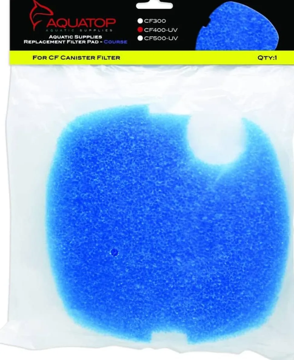 Aquatop Course Filter Pad for Cf400Uv Canister Internal Aquarium Filters