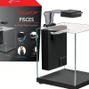 Aquatop Pisces Nano Cube Glass Aquarium - Black - 5 Gal