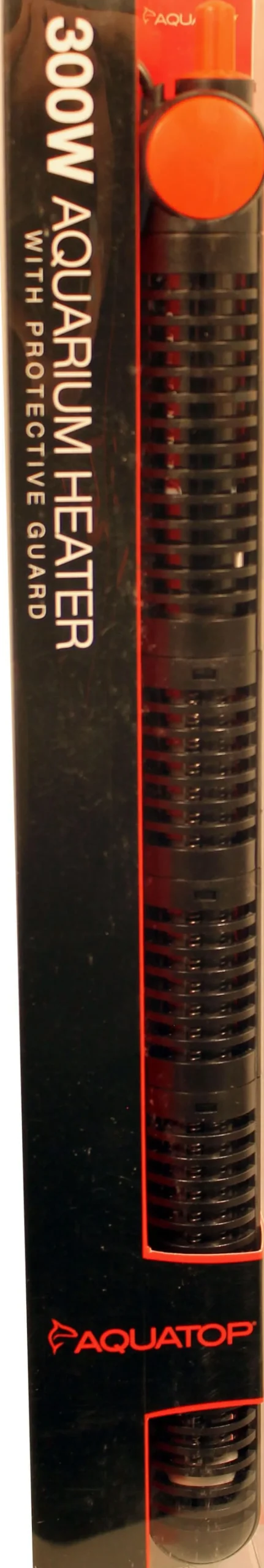 Aquatop Premier Glass Heater with Protective Guard Submersible Fish Tank Heater - 300 Watt