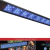 Aquatop Skyaqua Actinic Blue LED Aquarium Light Fixture - Blue - 18 - 24 In