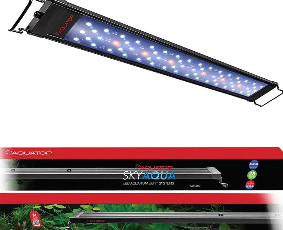 Aquatop Skyaqua Ultrabright Light System Aquarium LED Light Fixture - 48 - 54 In