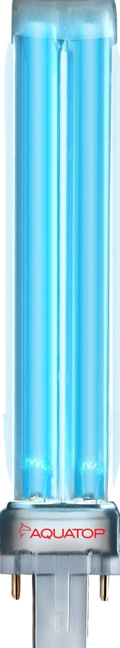 Aquatop UV Replacement Bulb 2-Pin Square Base Aquarium Filter Parts - 5 Watt