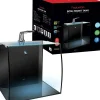 Aquatop Vertical Bowfront Aquarium Kit Aquatics Starter Kits - 13 Gal - 15.75 X 13