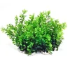 Aquatop Weighted Pack Plastic Aquarium Plant - Green - 6 In - 12 Pack