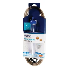 Aqueon Aquarium Siphon Vacuum Gravel Cleaner No Bulb - Medium - 9 in