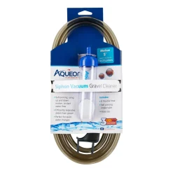 Aqueon Aquarium Siphon Vacuum Gravel Cleaner No Bulb - Medium - 5 in