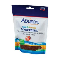 Aqueon Cichlid Food Color Enhancing - 4.5 Oz Color