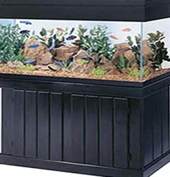 Aqueon Classic Pine Stand - Black - 36" x 18"
