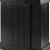 Aqueon Classic Pine Stand - Black - 24" x 12"