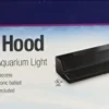 Aqueon Deluxe Full Fluorescent Hood - Black - 16" x 8"