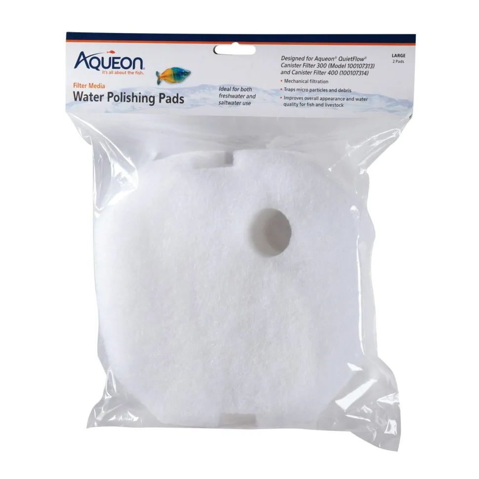 Aqueon Filter Media Water Polishing Pad - Medium/Large
