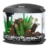 Aqueon LED MiniBow 5 - Grey - 5 gal