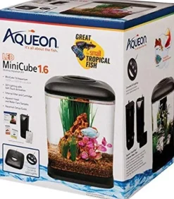 Aqueon LED MiniCube Desktop Aquarium Kit - 1.6 gal