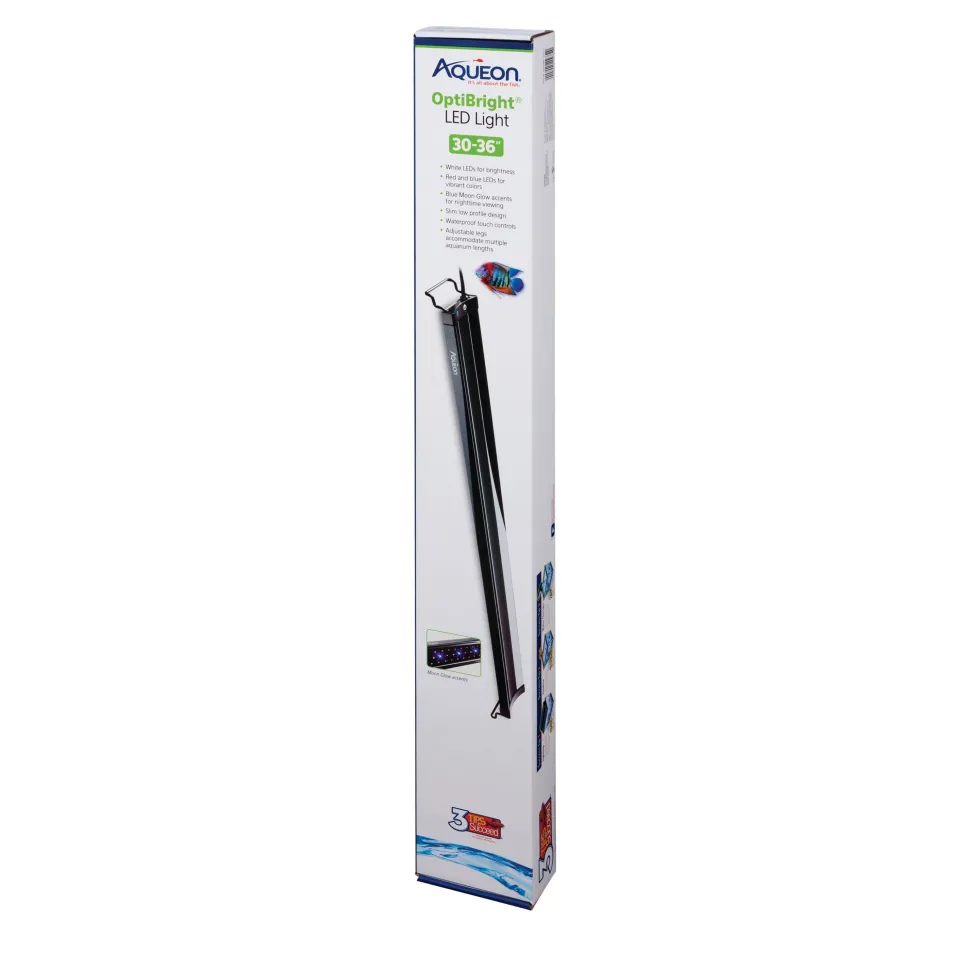 Aqueon LED OptiBright Light Fixture - 30-36 in