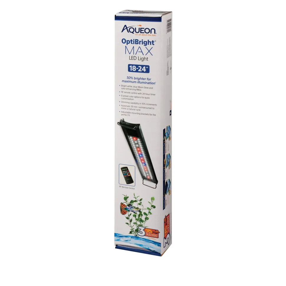Aqueon OptiBright MAX LED Light - 18-24 in