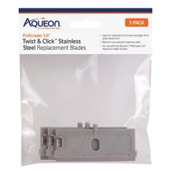 Aqueon ProScraper 3.0™ Twist & Click™ Stainless Steel Replacement Blades - One Size