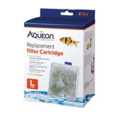 Aqueon Replacement Filter Cartridges - Large - 6 Pack