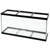 Aqueon Standard Glass Rectangle Aquarium Black Silicone - Black - 210 gal