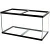 Aqueon Standard Glass Rectangle Aquarium Black Silicone - Black - 120 gal