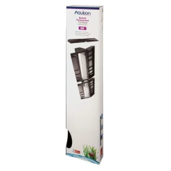 Aqueon T8 Fluorescent Deluxe Full Hoods- Black - 48 in