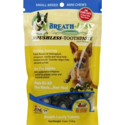Ark Natural's Breathless Brushless Toothpaste Mini Cat and Dog Dental Care - 4oz Bag