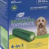 Ark Natural's Breathless Toothpaste Singles Small/Medium Cat and Dog Dental Care - 60 ct Counter Display