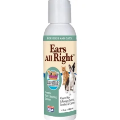 Ark Natural's Ears All Right Cat and Dog Ear Cleaner - 4 oz Bottle