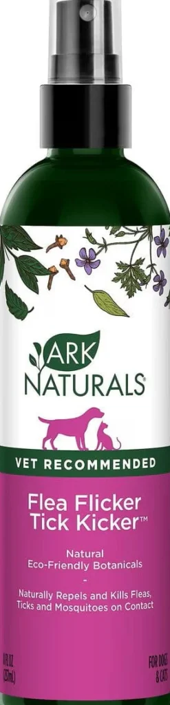 Ark Natural's Flea Flicker! Tick Kicker! Spray Flea and Tick Cat and Dog Spray - 8 oz Bottle