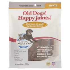 Ark Natural's Old Dog! Happy Joints! Maximum Strength Soft and Chewy Dog Treats - 16 oz Bag