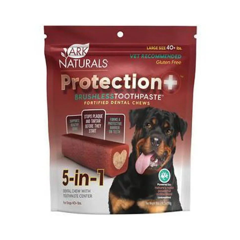 Ark Natural's Protection+ Brushless Toothpaste Large Cat and Dog Dental Care - 18 oz Bag