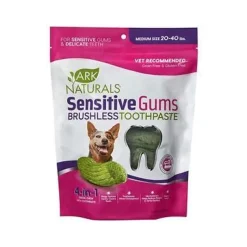 Ark Natural's Sensitive Gums Brushless Toothpaste Medium Cat and Dog Dental Care - 7.8 oz