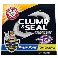 Arm & Hammer Clump & Seal Fresh Home Cat Litter - 19 Lbs - 2 Pack