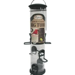 Aspects Quick-Clean Big Tube Type Feeders Mixed Seed - Spruce - 3.5 Qt Cap