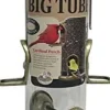 Aspects Quick-Clean Big Tube Mixed Seed Tube Type Bird Feeder - Antique Brass - 3.5 Qt Cap