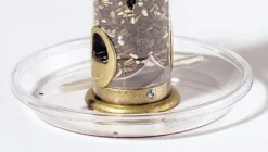 Aspects Round Seed Tray Wild Bird Accessories - Clear - 8.5 In