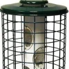 Audubon Avian Series Caged Mixed Seed Haven Wild Bird Feeder - Green - 2 Lbs Cap