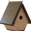 Audubon Going Green Wren Wild Bird House - Tan/Brown - 6.9 X 6.25 X 8.25 I