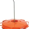 Audubon 3-In-1 Oriole Dish Feeder - Orange - 12 Oz Cap