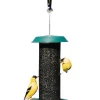 Audubon Mini Magnum Metal Thistle Seed Screen Wild Bird Feeder - Green - .75 Lbs Cap