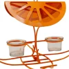 Audubon Oriole Metal Slice Jelly & Fruit Feeder - Orange