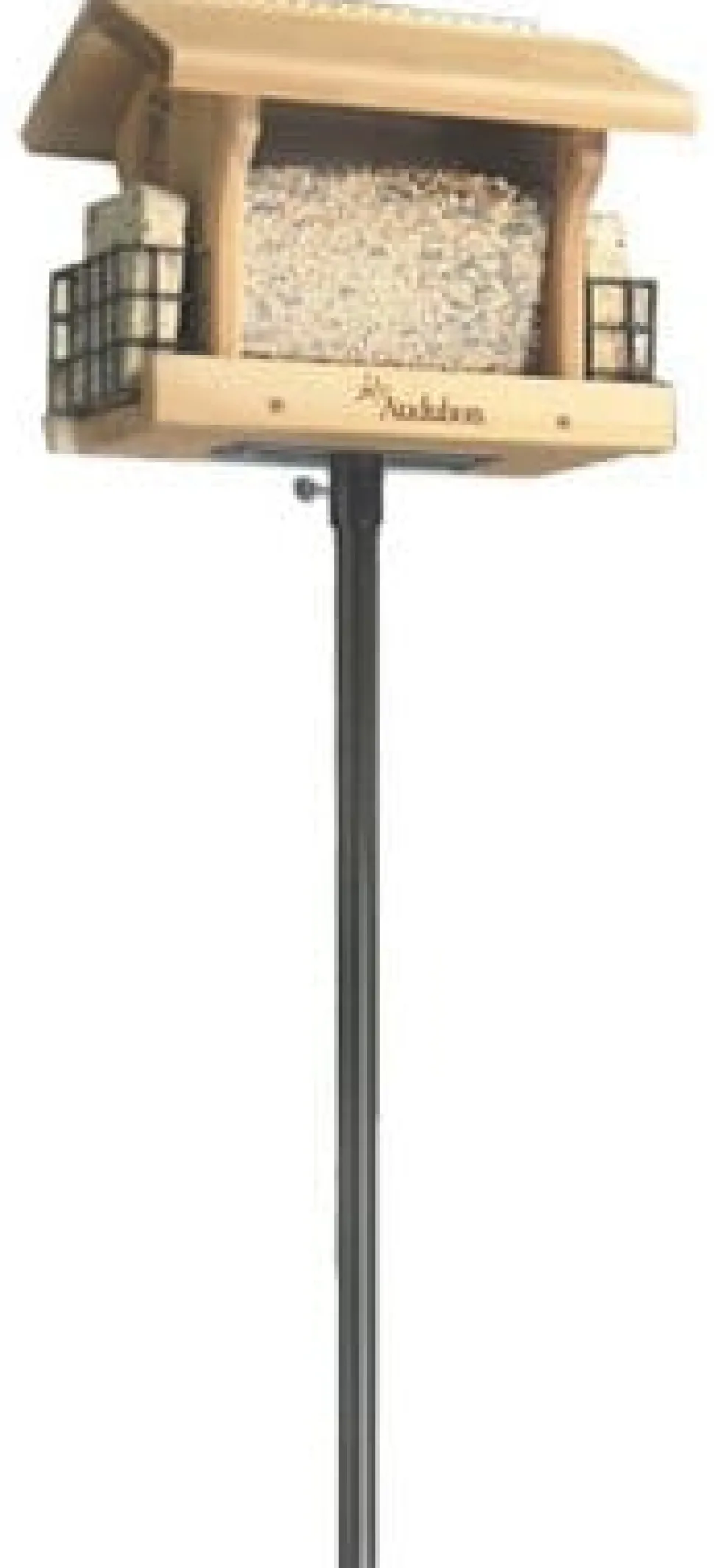 Audubon 3-Piece Pole Kit Wild Bird Accessories - Black - 6.5 X 2 X 72 In